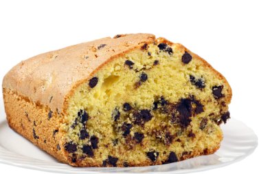 erikli kek çikolata ile