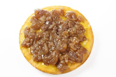 Cake cream and marron glacé