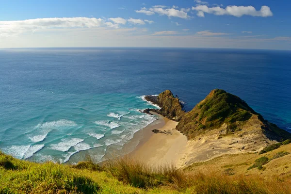 Fonte des océans au cap Reinga — Photo