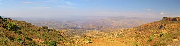 Vista panoramica sulla valle del Nilo Azzurro — Foto Stock