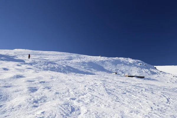 Paisagem de inverno alpina — Fotografia de Stock