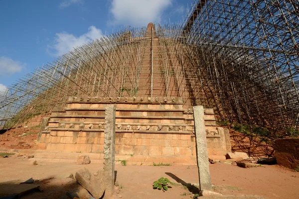 Abhayagiri, la dagoba más grande de Anuradhapura — Foto de Stock