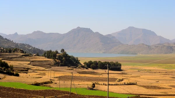 Ashenge jezioro, Etiopia — Zdjęcie stockowe