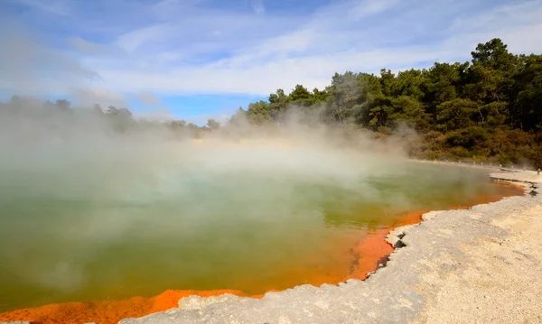 Geotermiska pooler — Stockfoto