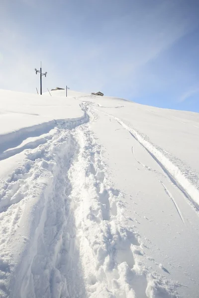 Gamla skilift — Stockfoto