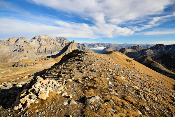 's middags berglandschap — Stockfoto