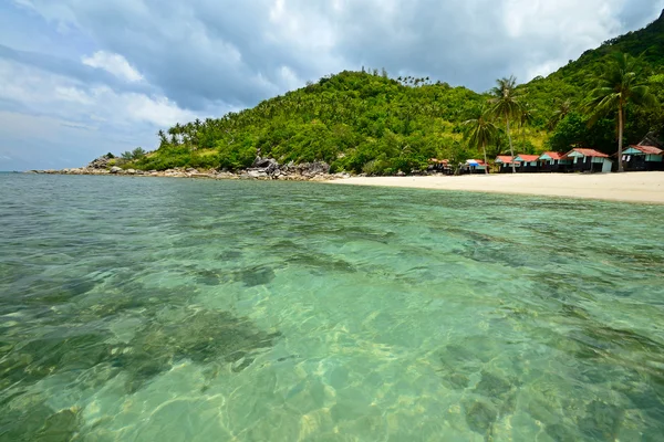 Complejo de playa tropical — Foto de Stock