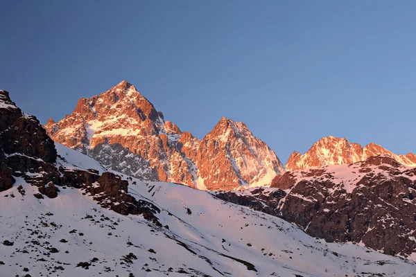 Glowing Alps — Stock Photo, Image