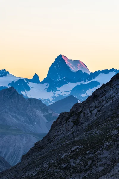Crepúsculo alpino — Foto de Stock