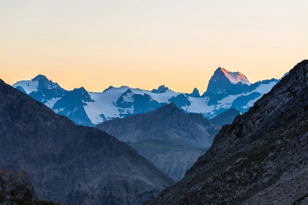 Alpine twilight — Stock Photo, Image