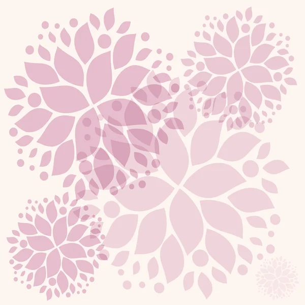 Vecteur de fond floral abstrait — Image vectorielle