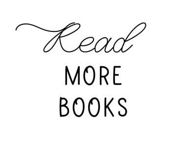 Daha fazla kitap tipografi posteri okuyun. T-shirt harfleri ve hat tasarımı için kavramsal el yazısı