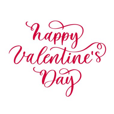 Sevgililer Gününüz kutlu olsun. El yazısı el yazısı el yazısı metni olan yazı karakteri posteri.