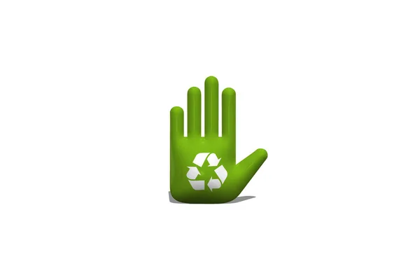 Ecology Icon Logo Design — Stock Fotó