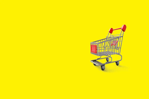 Shopping Cart Empty Basket Icon — Stockfoto