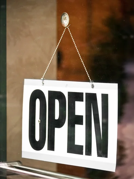 Open sign — Stock Photo, Image