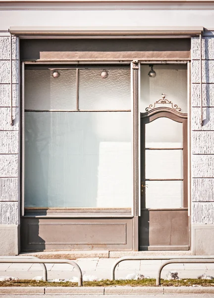 Antiguo frente de la tienda — Foto de Stock