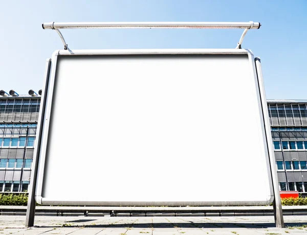 Billboard em branco — Fotografia de Stock