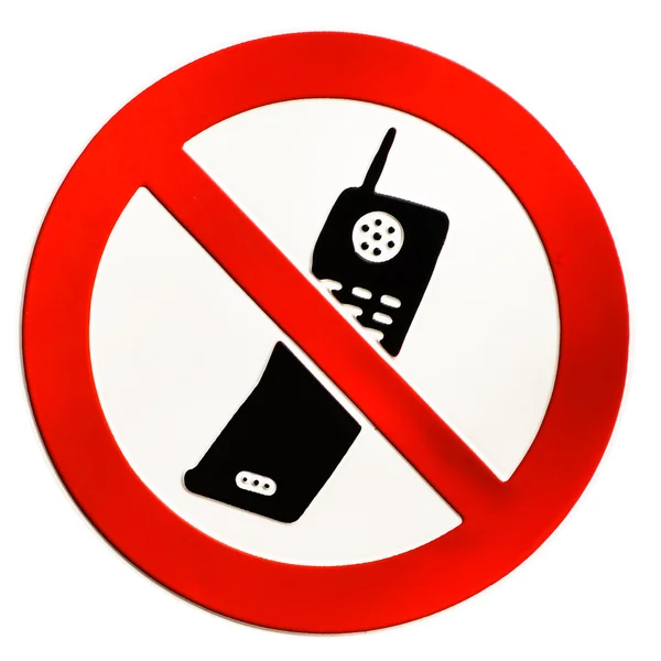 No mobile phones allowed — Stock Photo, Image