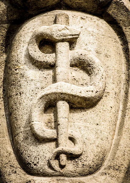 Personal esculapio - Caduceus — Foto de Stock