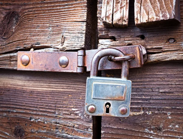 Old padlock — Stock Photo, Image