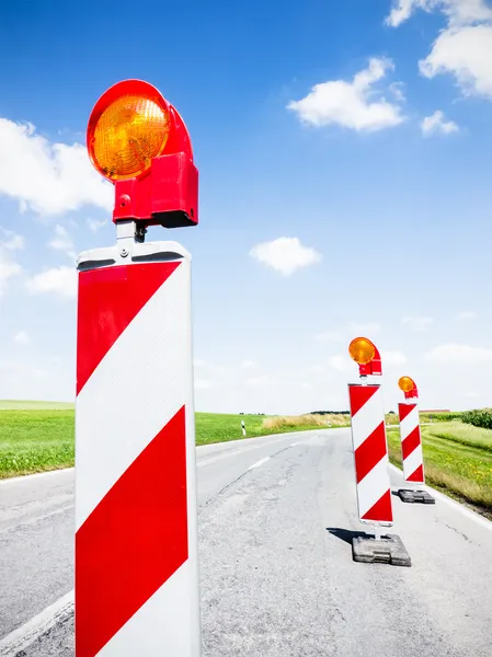 Road closed — Stock Photo, Image