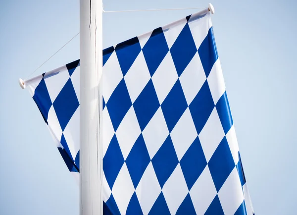 Bayerska flagga — Stockfoto
