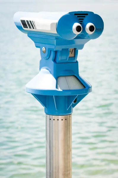 Coin operated binoculars — Stock Photo, Image