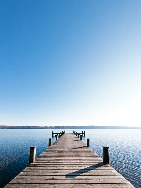 Embarcadero de madera — Foto de Stock