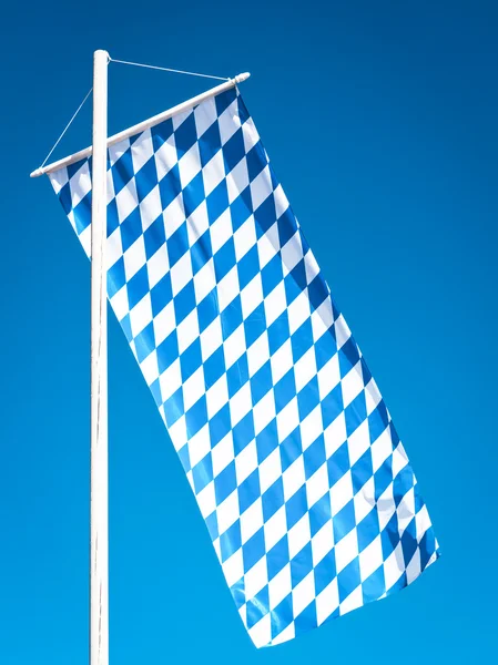 Bayerska flagga — Stockfoto