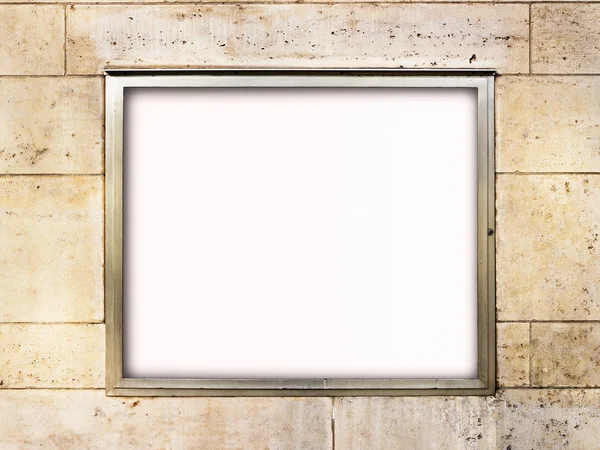 Blank window display — Stock Photo, Image