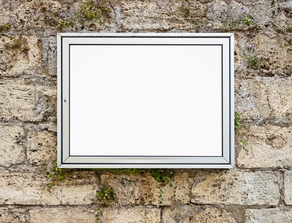 Pantalla de ventana en blanco — Foto de Stock