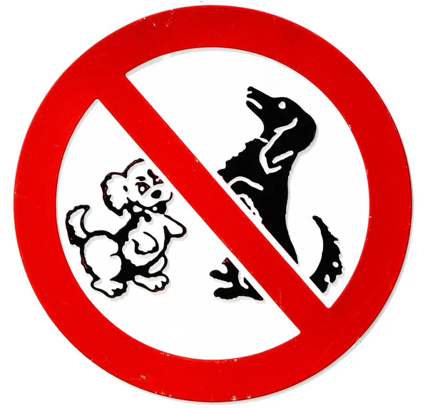 No dogs allowed — Stock Photo, Image