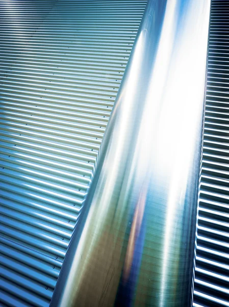 Corrugated steel — Stock Photo, Image