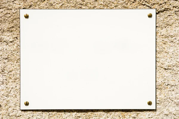 Blank sign — Stock Photo, Image