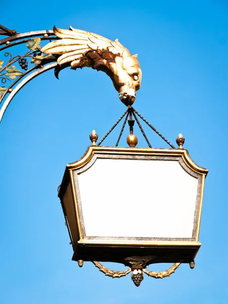 Vieux panneau de magasin — Photo