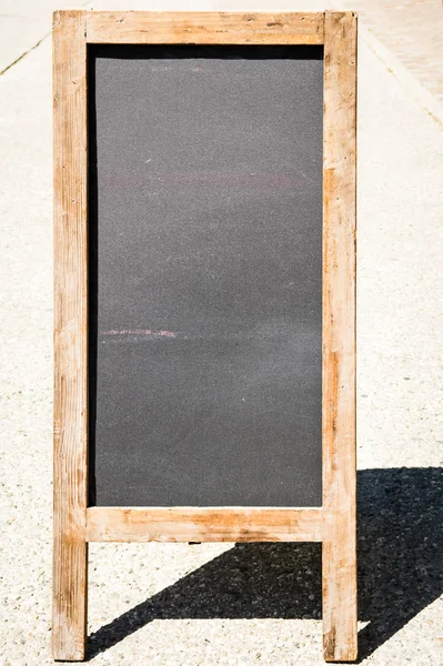 Empty black board — Stock Photo, Image