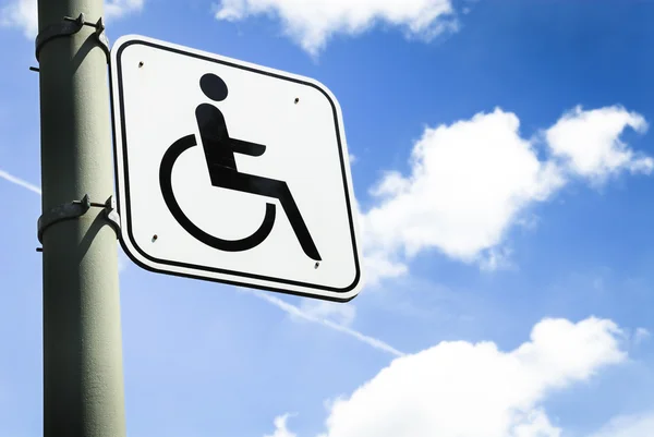 Handicap teken — Stockfoto