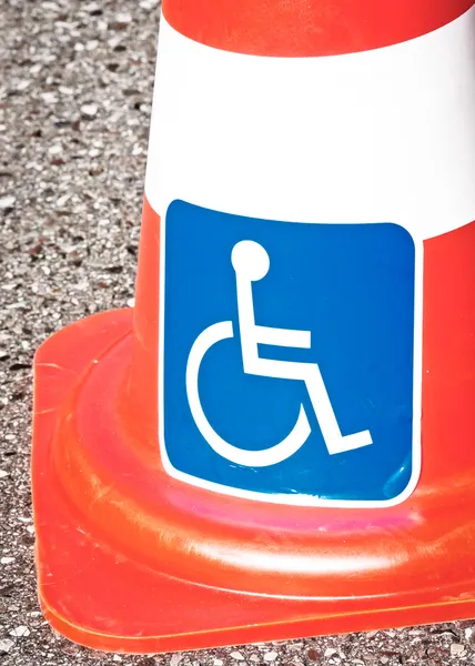 Handicap teken — Stockfoto