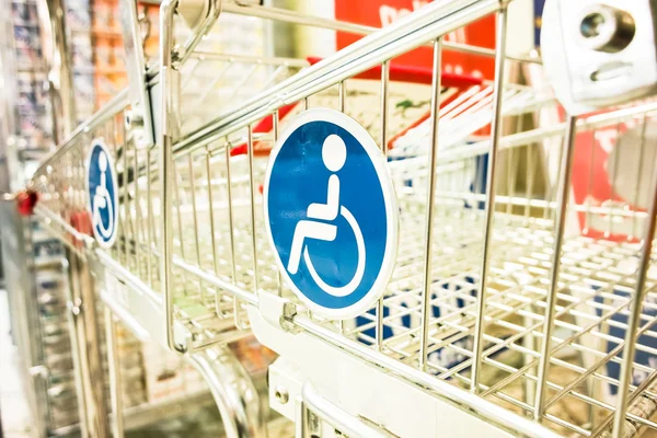 Handicap teken — Stockfoto