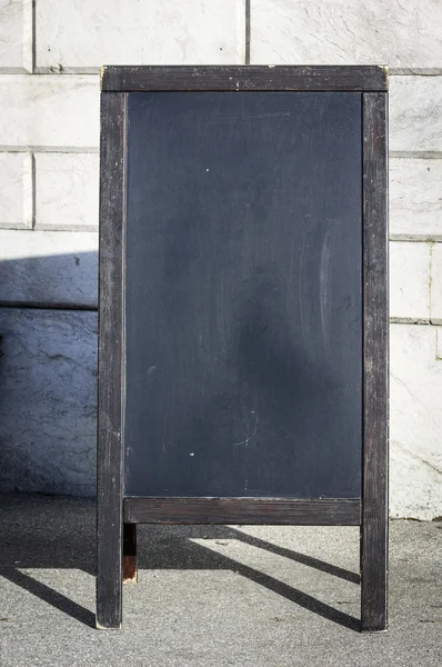 Empty black board — Stock Photo, Image