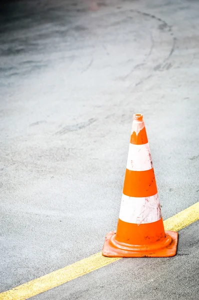 Trafik konen — Stockfoto