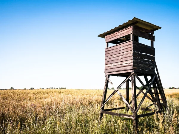 Wildlife observation point — Stock Photo, Image