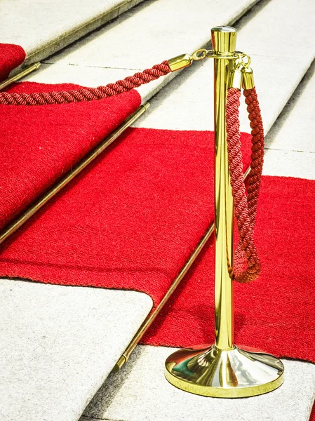 RÖD CARPET — Stockfoto