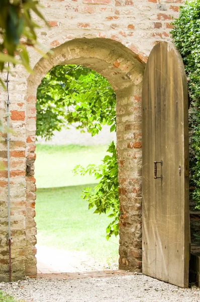 Porta velha — Fotografia de Stock