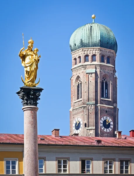 Marienplatz - Munique — Fotografia de Stock