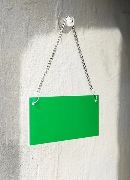 Green sign — Stock Photo, Image