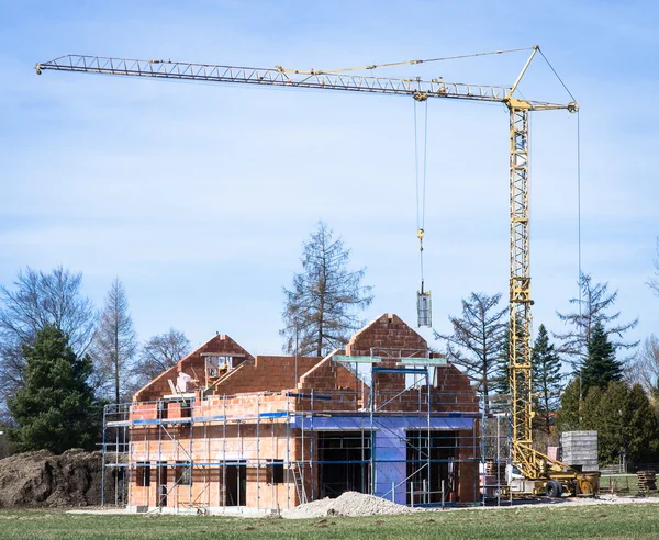 Byggnad under uppförande — Stockfoto