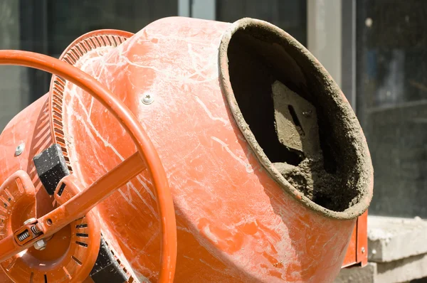 Cement mixer — Stock Photo, Image