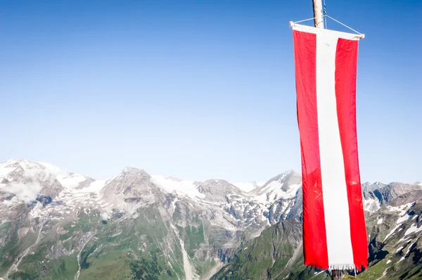 Bandera austriaca — Foto de Stock